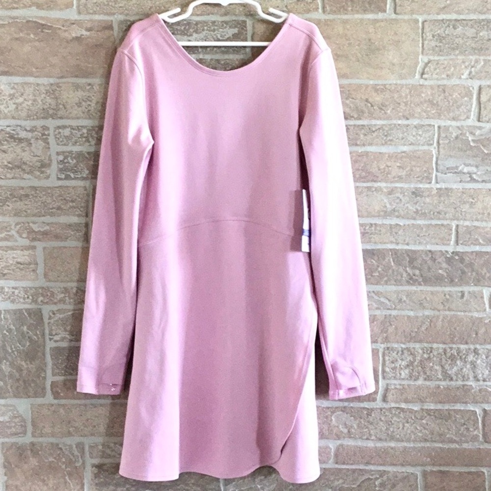 ATHLETA GIRL Chit Chat Long Sleeve Dress